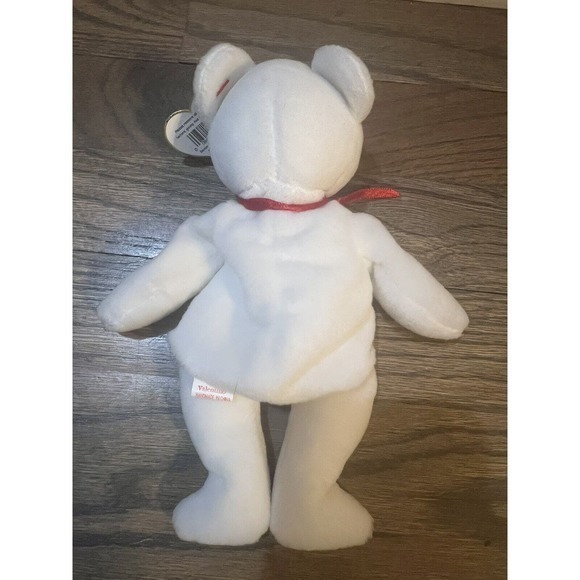 TY Beanie Baby - VALENTINO the‎ BEAR - Picture 4 of 6
